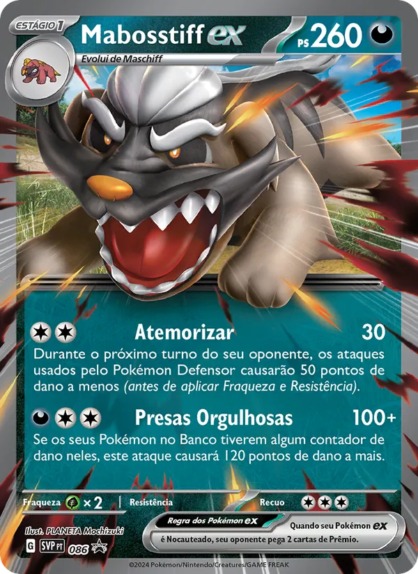 Mabosstiff ex – SVP Black Star Promos 86