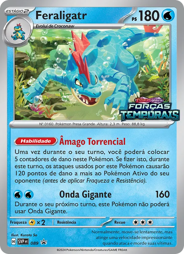 Feraligatr – SVP Black Star Promos 89