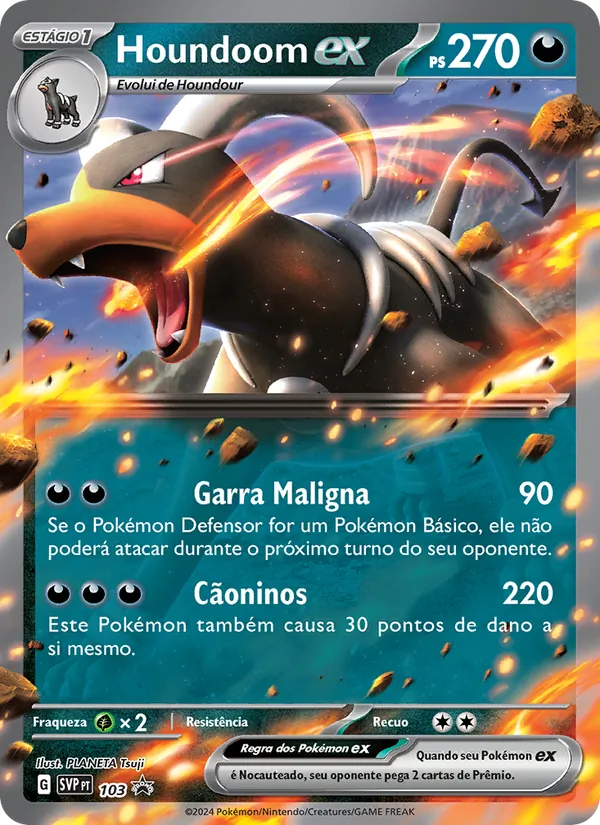 Houndoom ex – SVP Black Star Promos 103