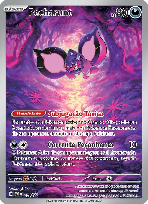 Pecharunt – SVP Black Star Promos 129