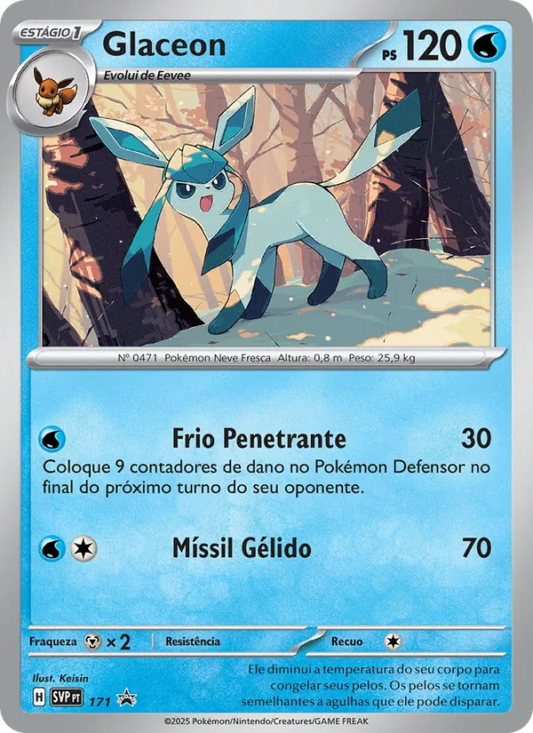 Glaceon – SVP Black Star Promos 171