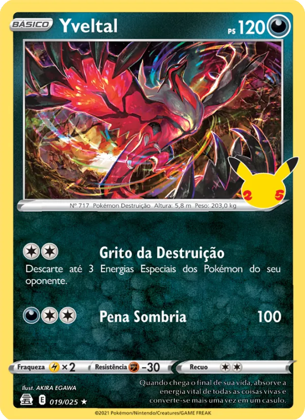 Yveltal – Celebrações 19