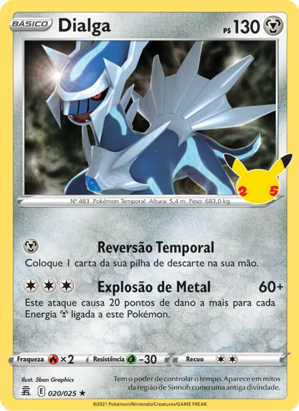 Dialga – Celebrações 20