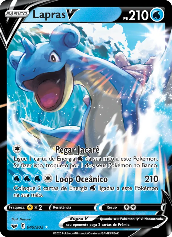 Lapras V – Espada e Escudo 49