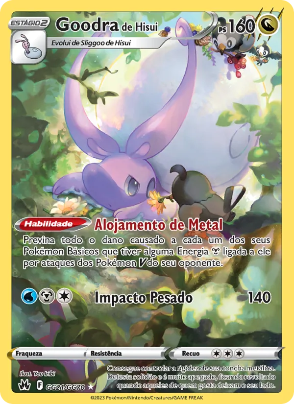 Goodra de Hisui – Realeza Absoluta GG21