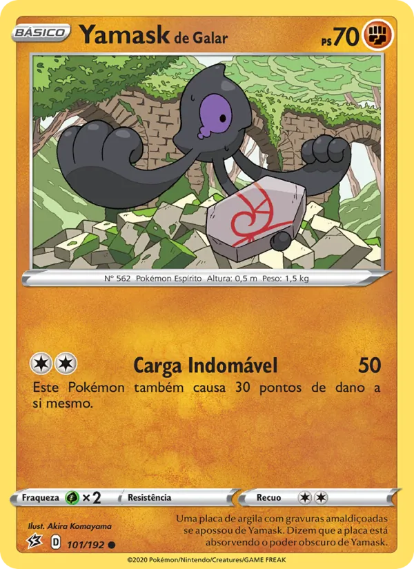 Yamask de Galar – Rixa Rebelde 101