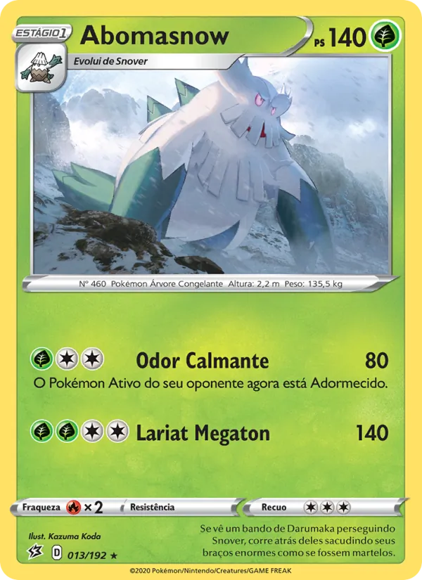 Abomasnow – Rixa Rebelde 13