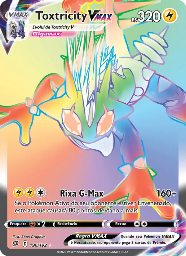 Toxtricity VMAX – Rixa Rebelde 196