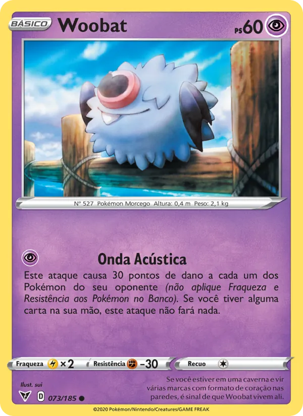 Woobat – Voltagem Vívida 73