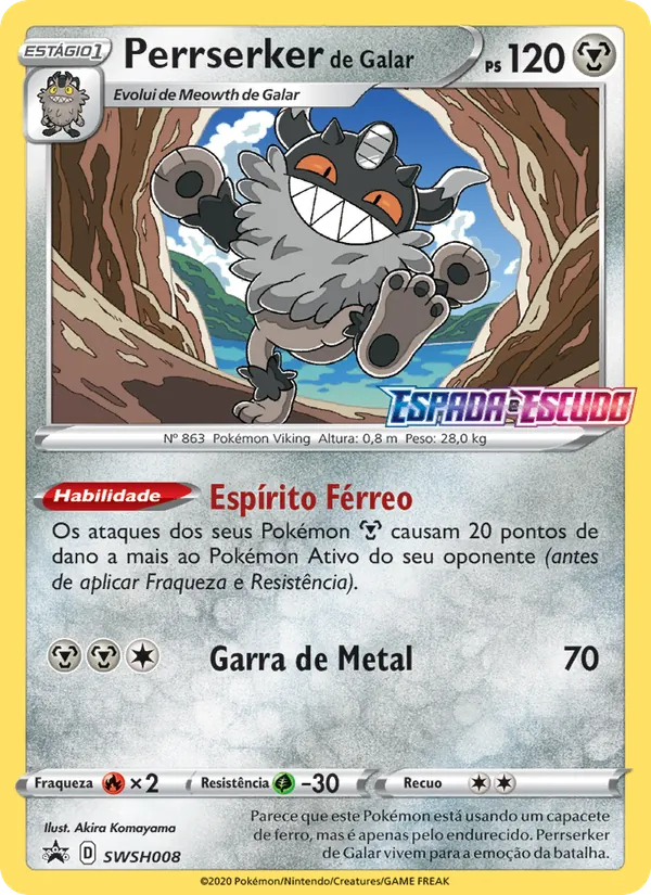 Perrserker de Galar – ESES Promos SWSH008