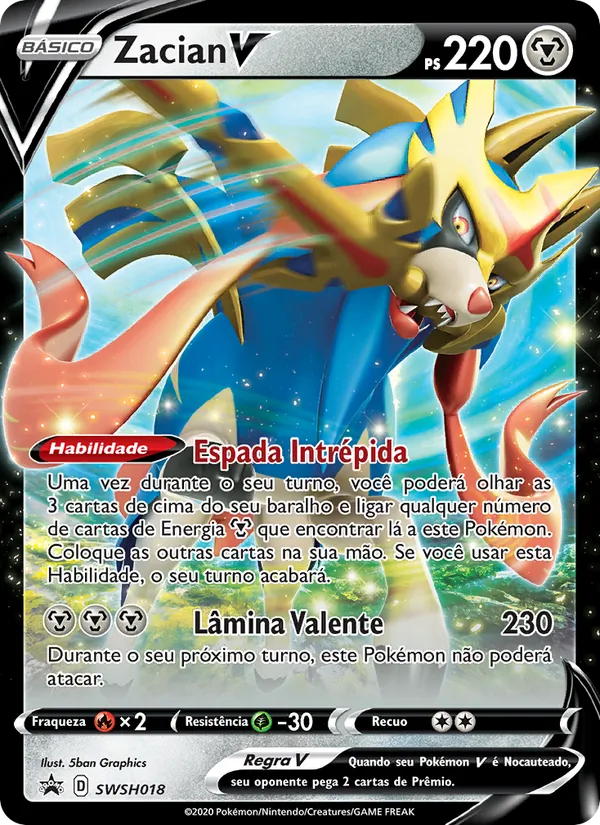 Zacian V – ESES Promos SWSH018