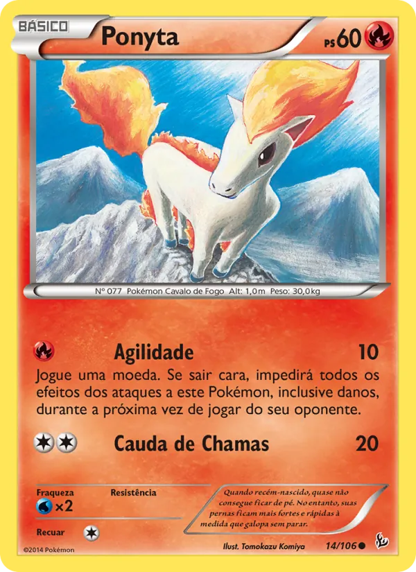 Ponyta – Flash de Fogo 14