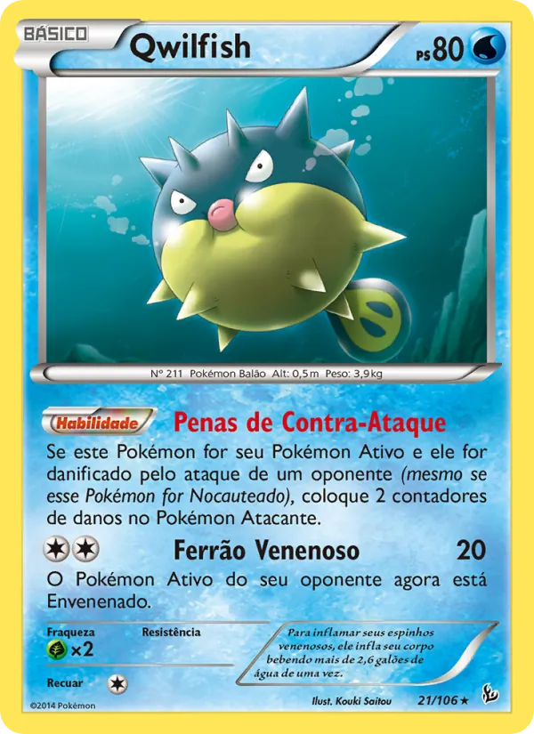 Qwilfish – Flash de Fogo 21