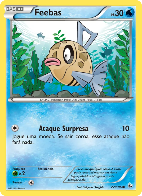 Feebas – Flash de Fogo 22