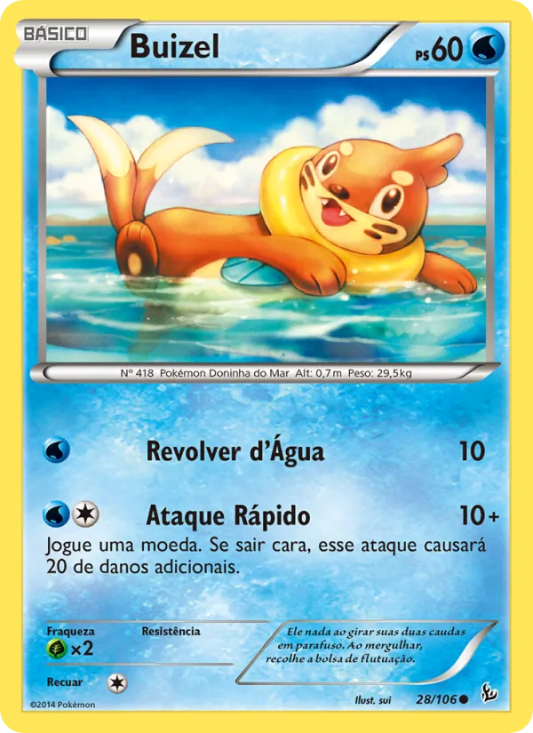 Buizel – Flash de Fogo 28