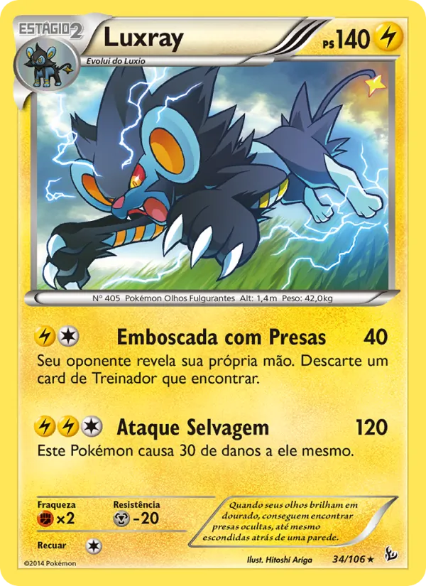 Luxray – Flash de Fogo 34