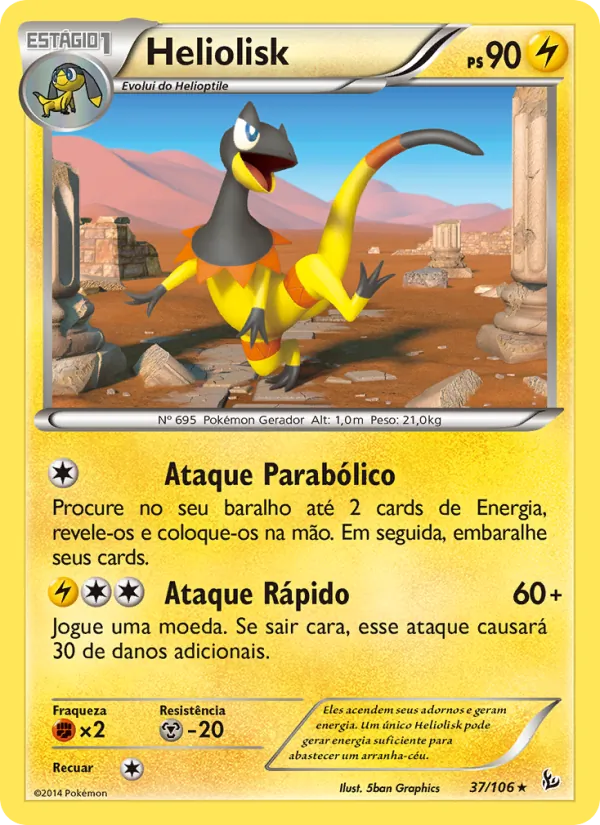 Heliolisk – Flash de Fogo 37