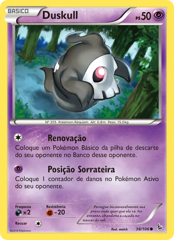 Duskull – Flash de Fogo 38