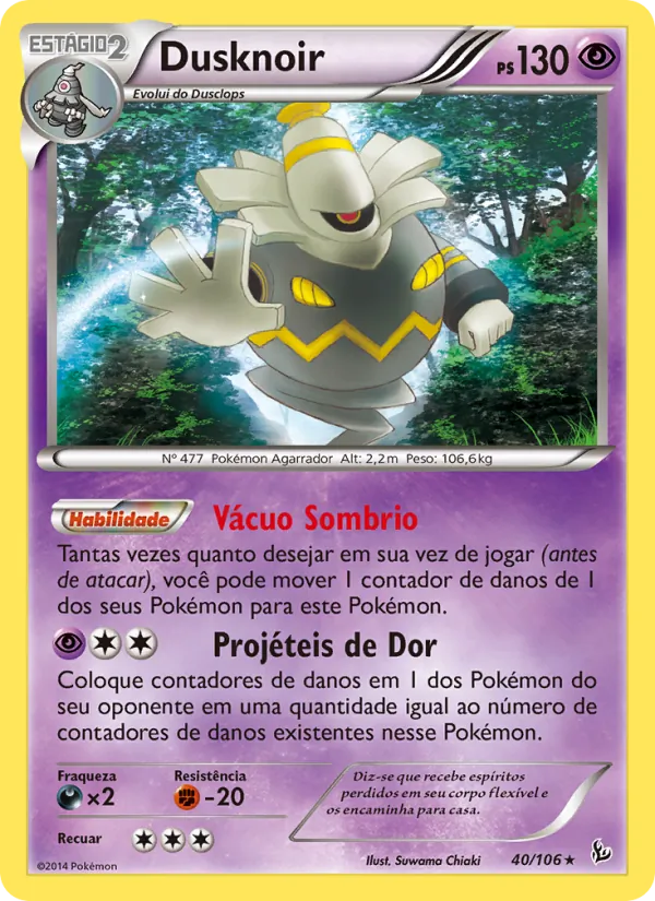 Dusknoir – Flash de Fogo 40