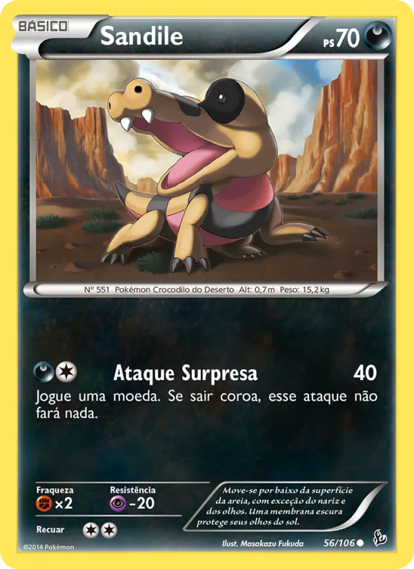 Sandile – Flash de Fogo 56