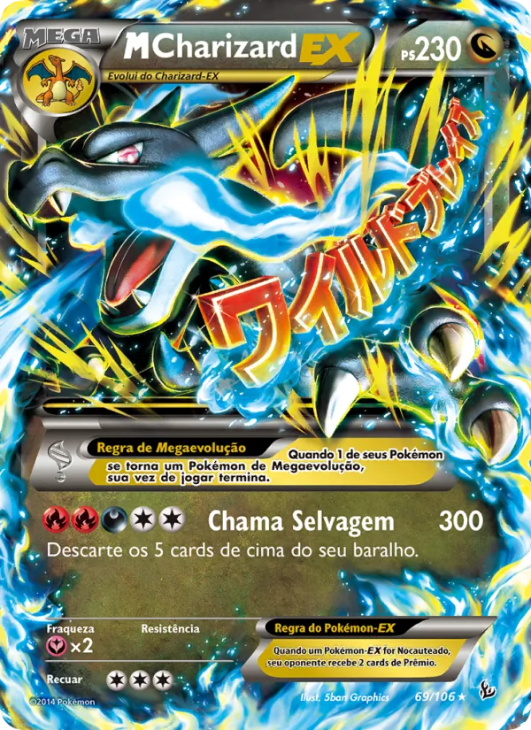 M-Charizard EX – Flash de Fogo 69