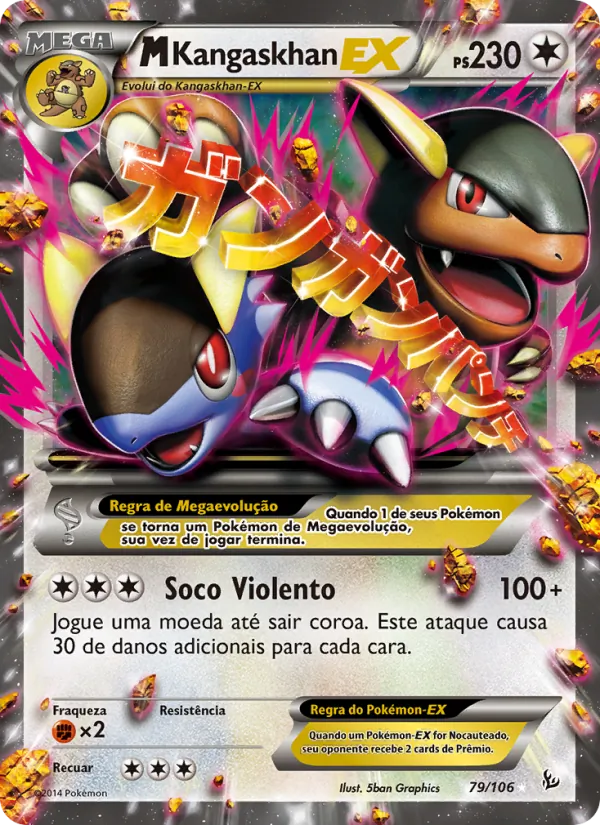 M-Kangaskhan EX – Flash de Fogo 79