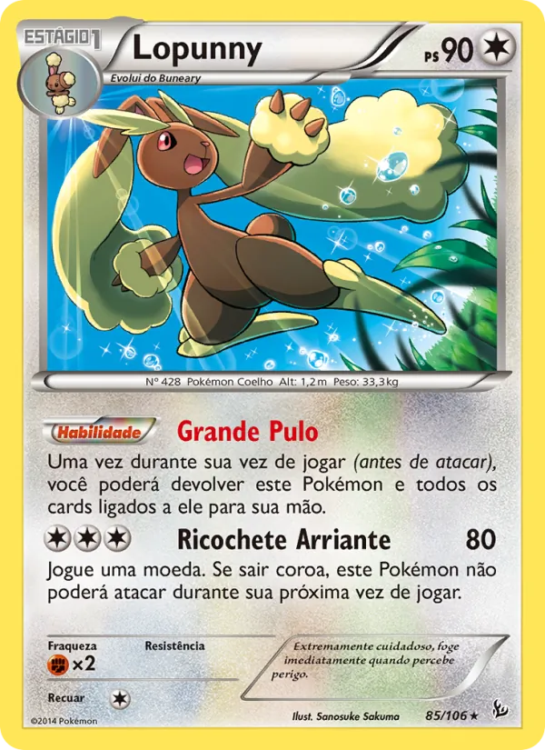 Lopunny – Flash de Fogo 85