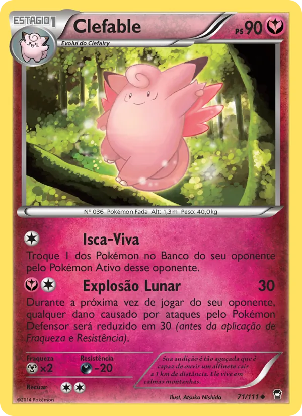 Clefable – Punhos Furiosos 71
