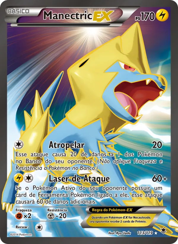 Manectric EX – Força Fantasma 113