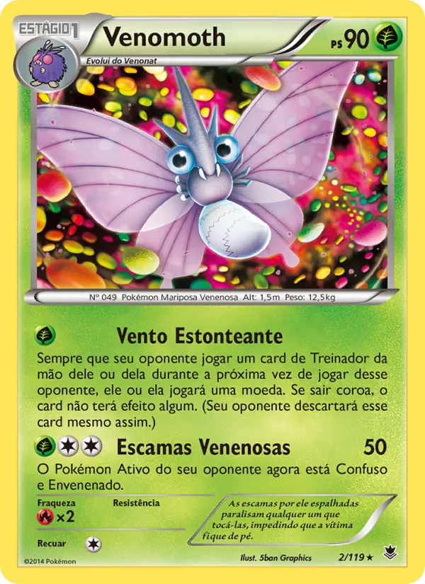 Venomoth – Força Fantasma 2