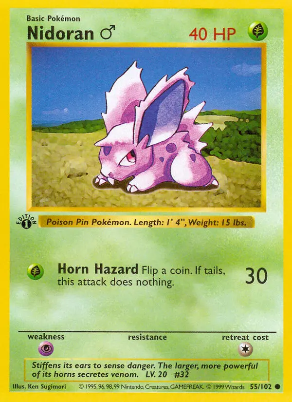 Nidoran M – Grundset 55