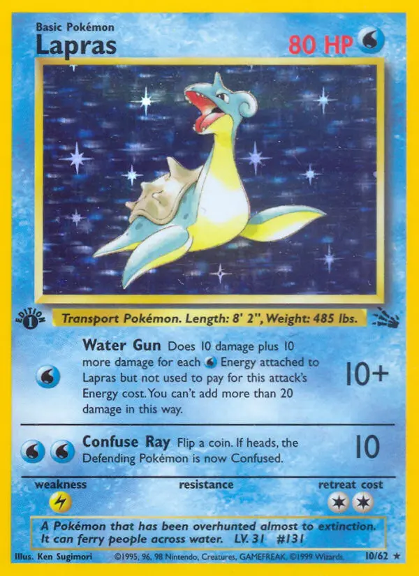Lapras – Fossil 10