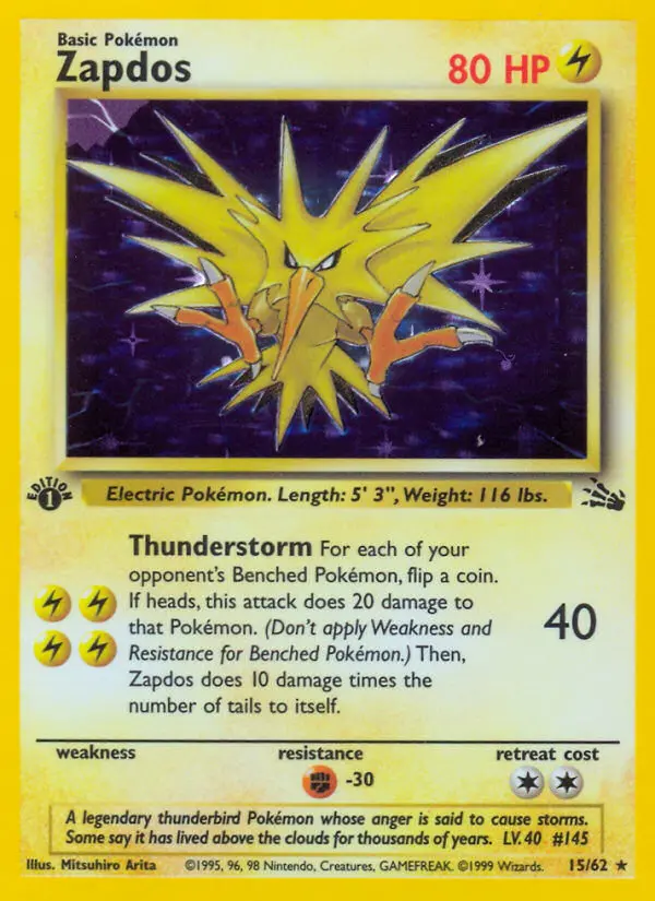 Zapdos – Fossil 15