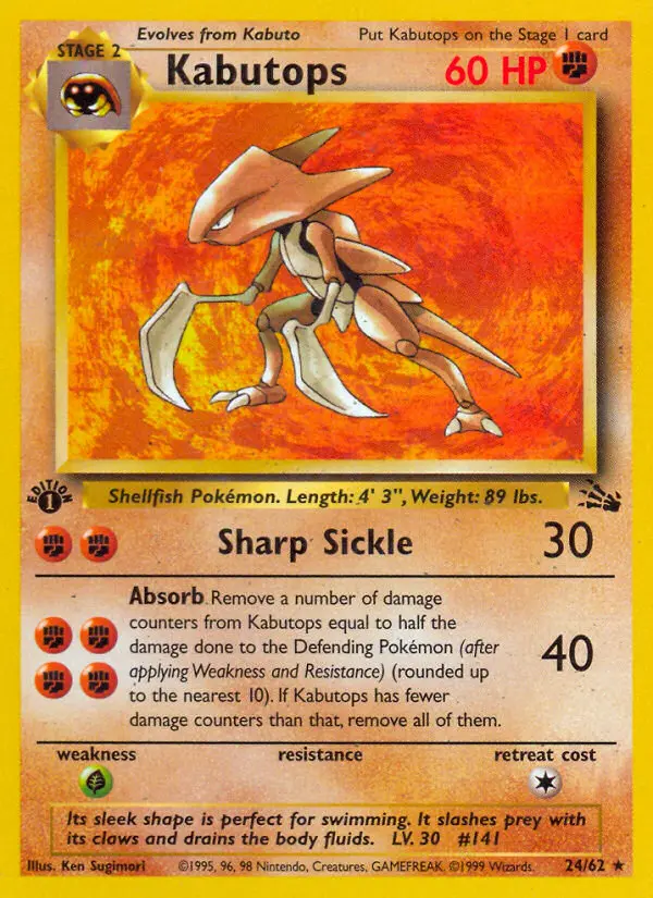 Kabutops – Fossil 24
