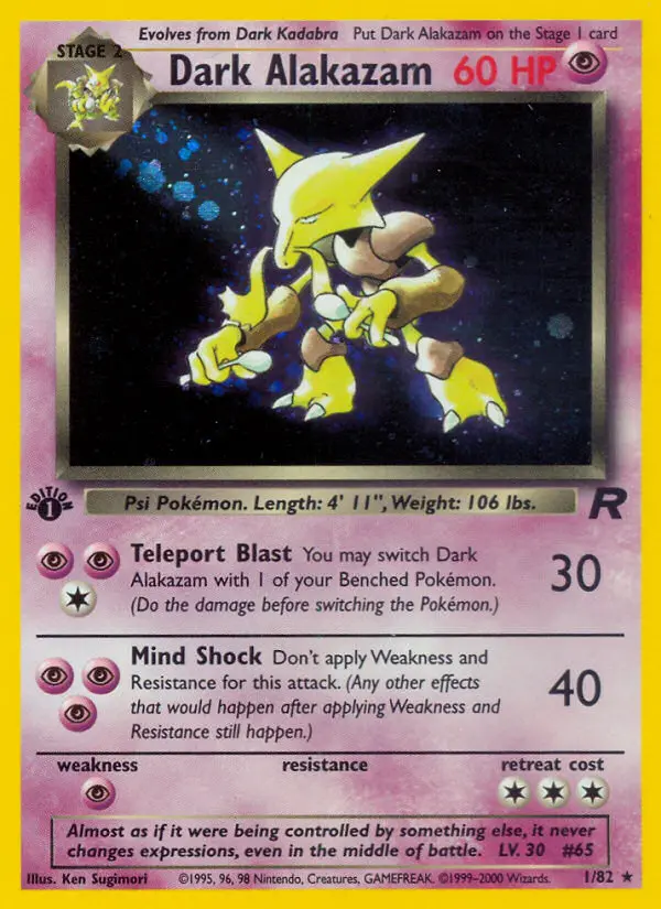 Dunkles Simsala – Team Rocket 1