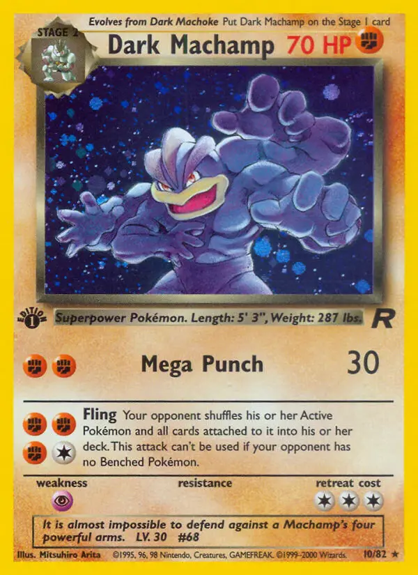 Dunkles Machomei – Team Rocket 10