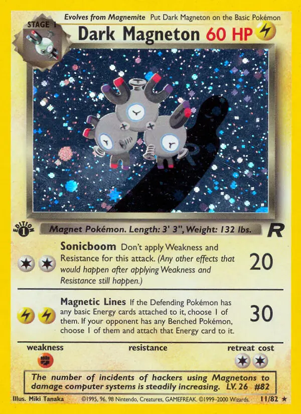 Dunkles Magneton – Team Rocket 11