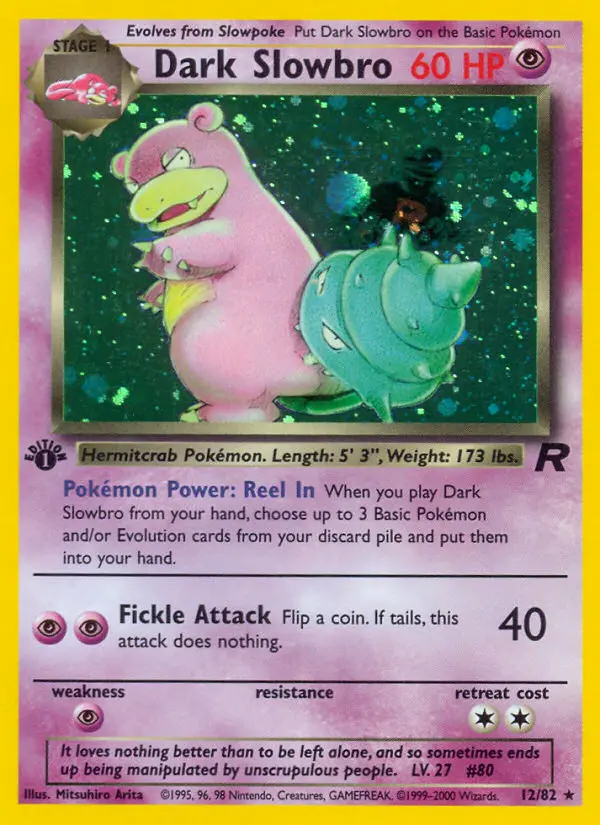 Dunkles Lahmus – Team Rocket 12