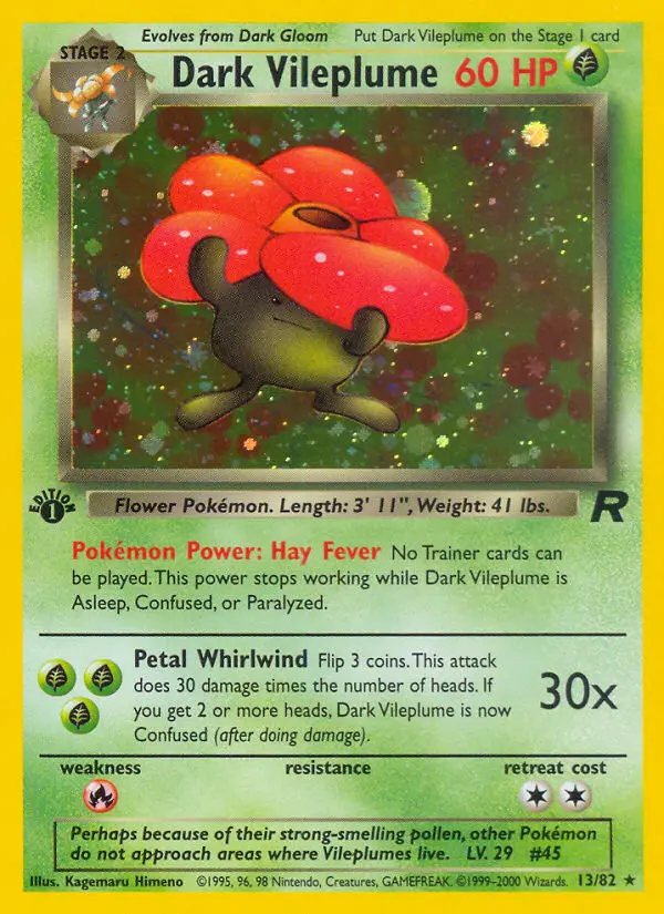 Dunkles Giflor – Team Rocket 13