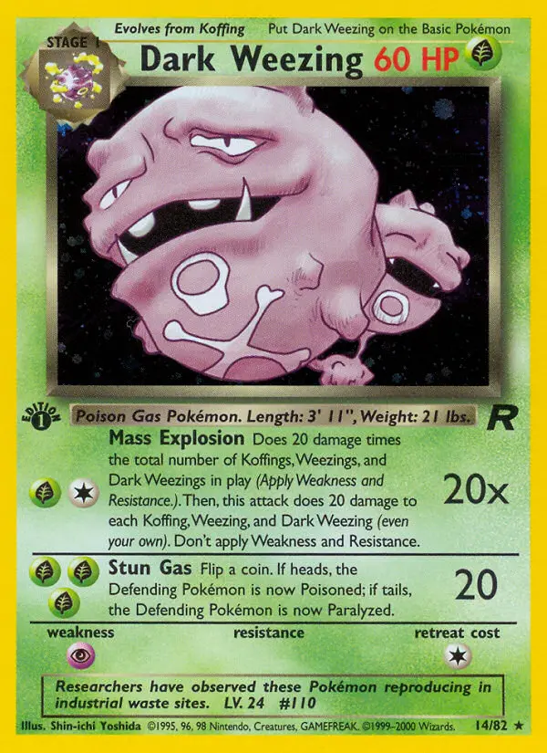 Dunkles Smogmog – Team Rocket 14