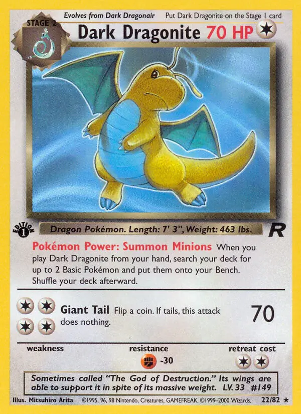 Dunkles Dragoran – Team Rocket 22