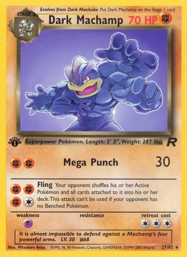 Dunkles Machomei – Team Rocket 27