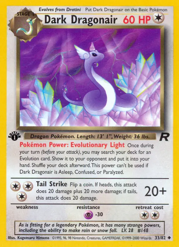 Dunkles Dragonir – Team Rocket 33