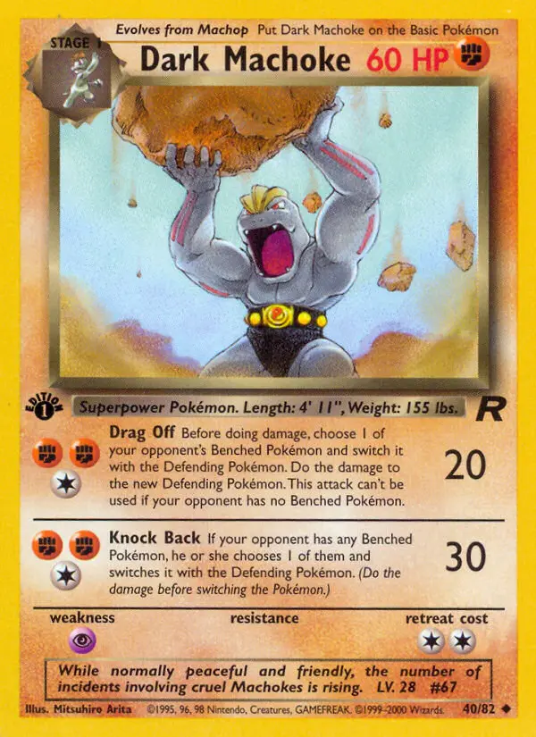 Dunkles Maschock – Team Rocket 40