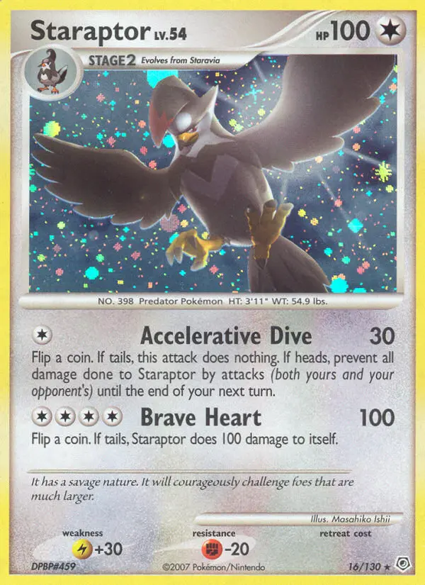 Staraptor – Diamant & Perl 16