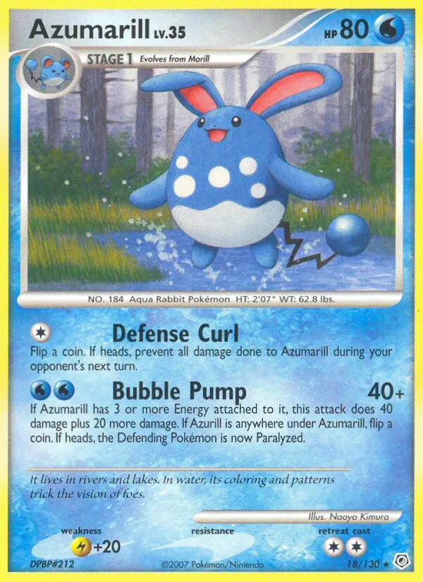 Azumarill – Diamant & Perl 18