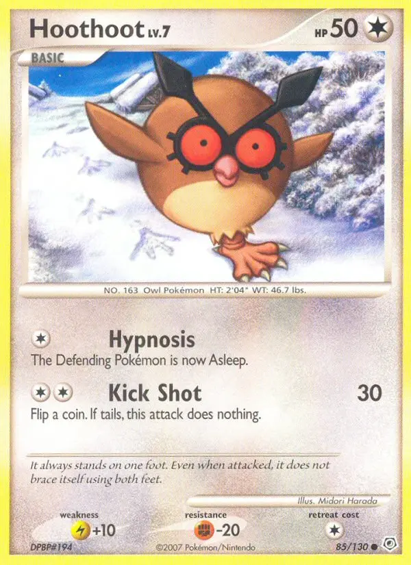 Hoothoot – Diamant & Perl 85