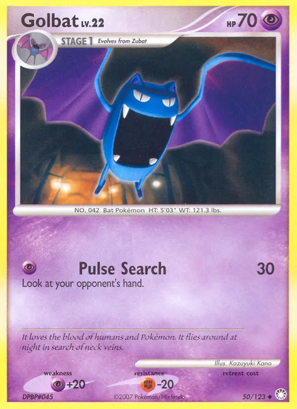 Golbat – Geheimnisvolle Schätze 50