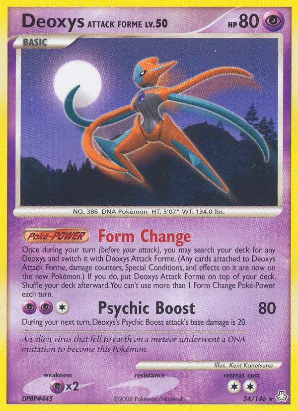 Deoxys Angriffsform – Erwachte Legenden 24
