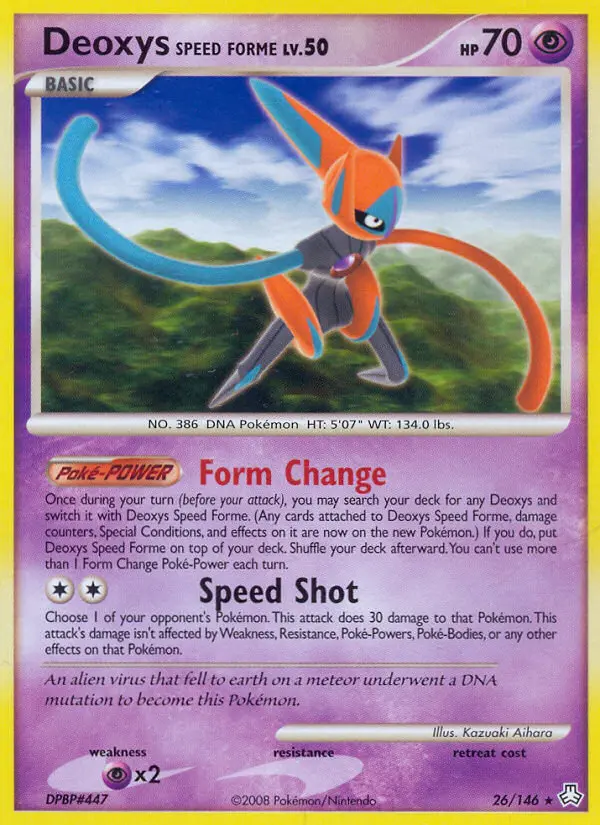 Deoxys Initiativform – Erwachte Legenden 26